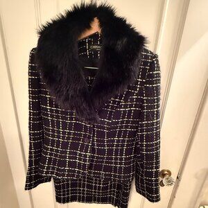 Womens Suit Black Tweed by Chikao Creations